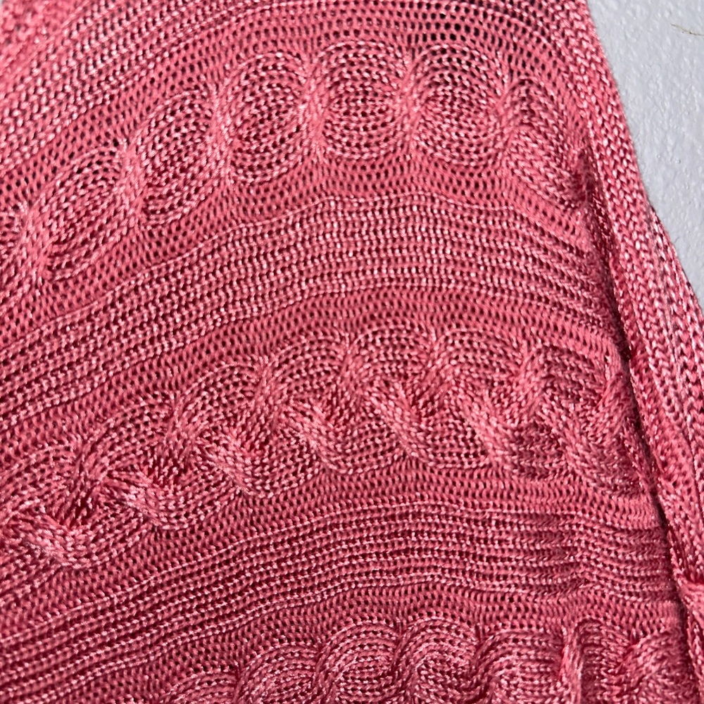 Lauren Ralph Lauren Pink Knit Sweater — FINAL SALE PRICE - Picture 5 of 7